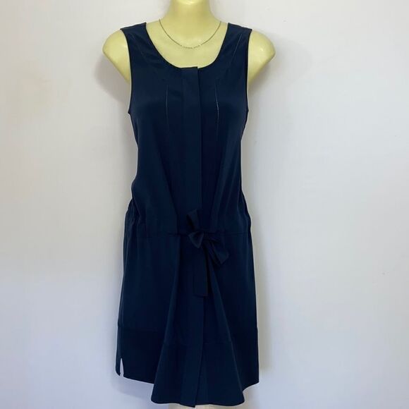 Rag & Bone  Dress Blue Silk Button Down  Shirt Style Excellent~Sz 0~Over… - Picture 5 of 10